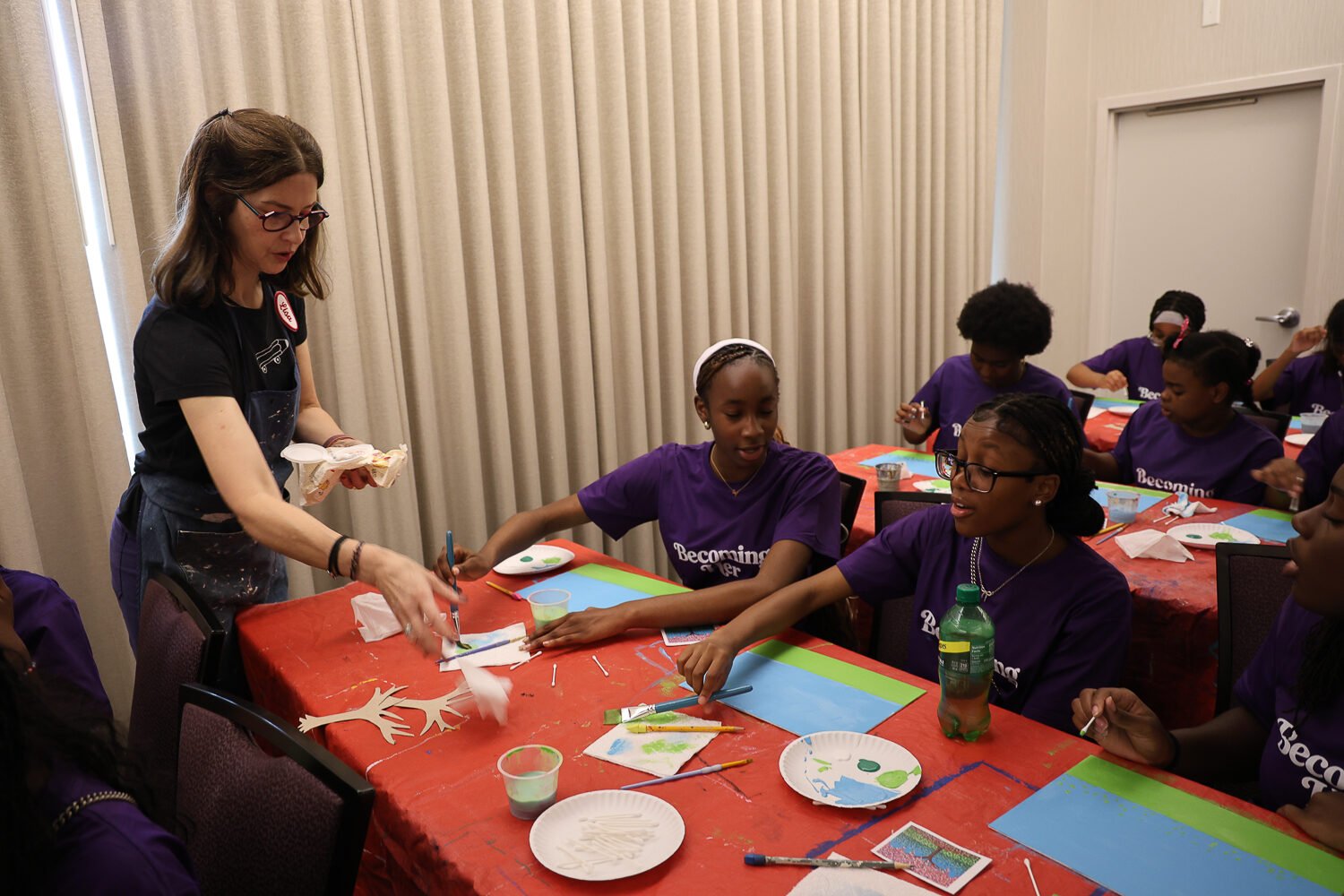 Becoming Her — creative arts session